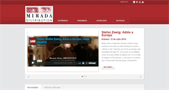 Desktop Screenshot of miradadistribution.com